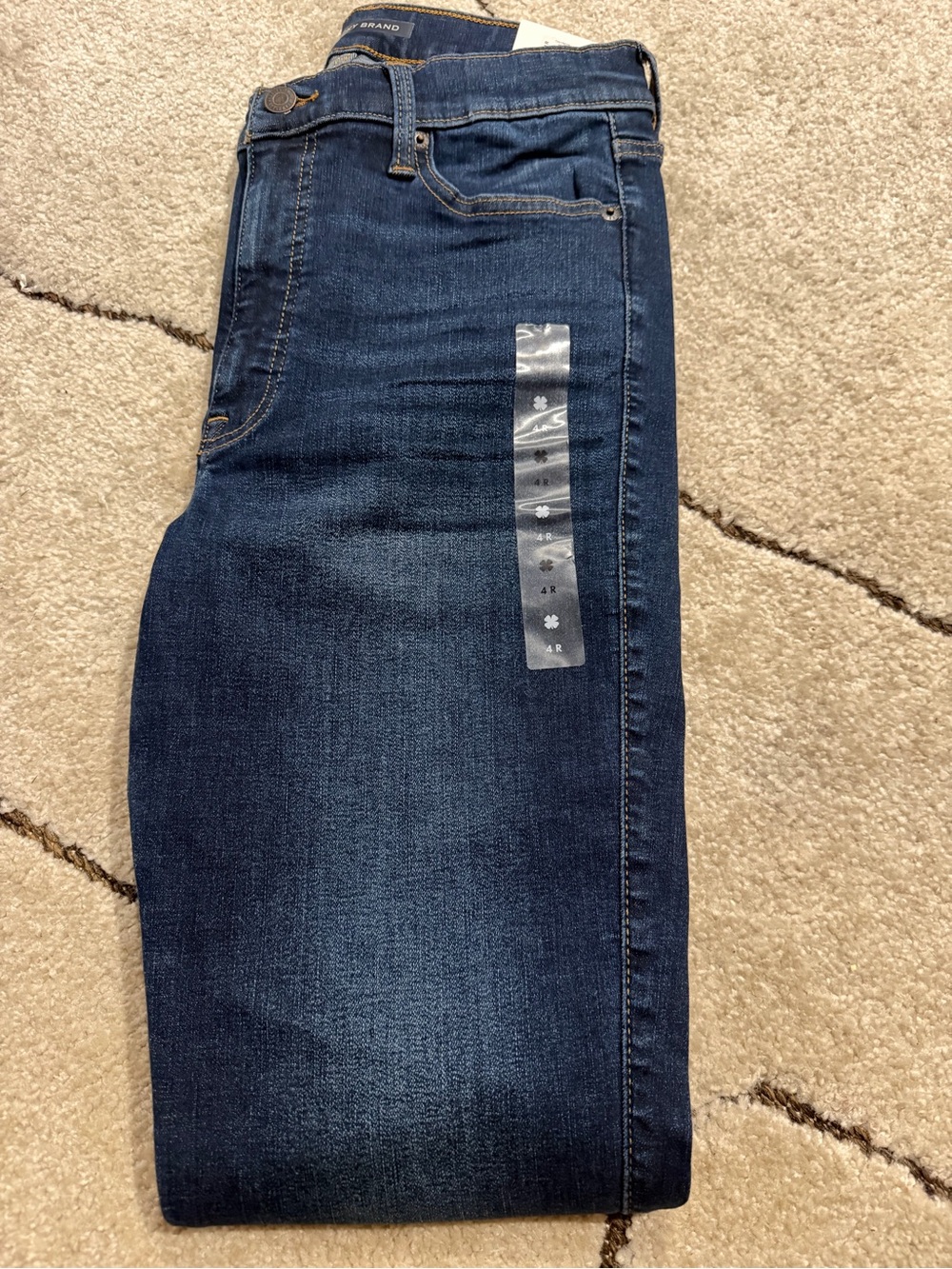 Lucky Brand Women's Skinny Jeans in Dark Blue Wash